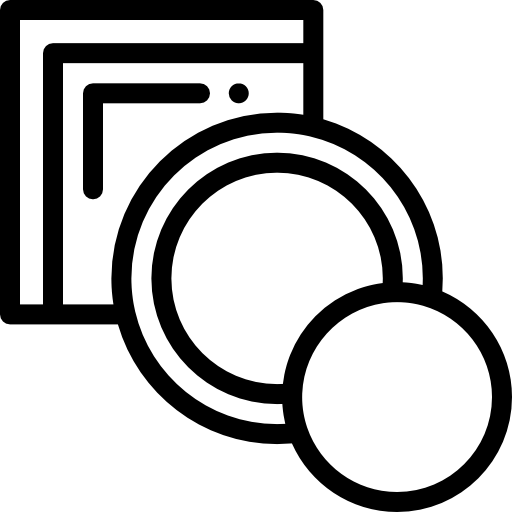 모양 Detailed Rounded Lineal icon
