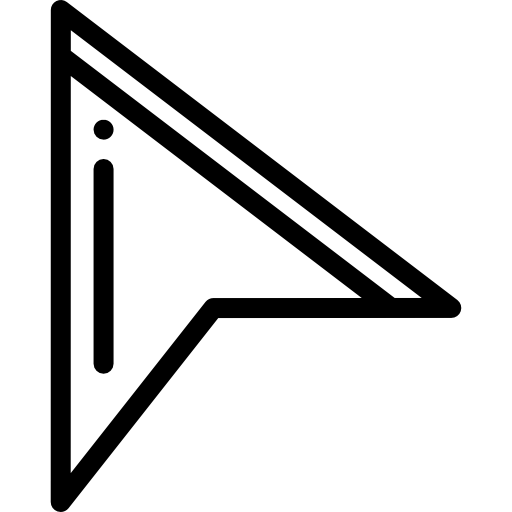 カーソル Detailed Rounded Lineal icon