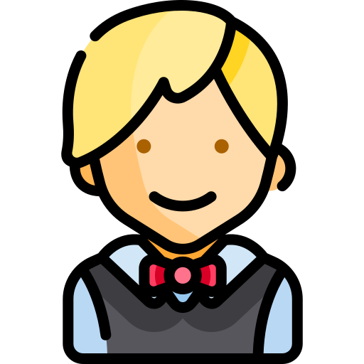 Waiter Special Lineal color icon