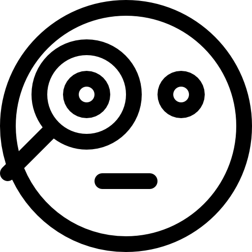ciekawski Pixel Perfect Lineal ikona