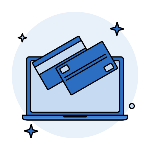 Credit card Generic Rounded Shapes icon