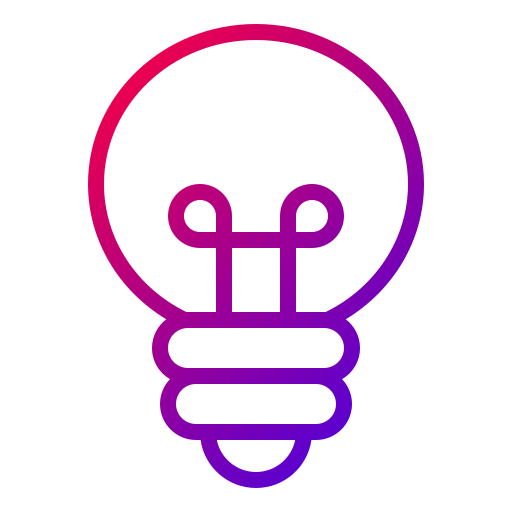 Light bulb Generic Gradient icon