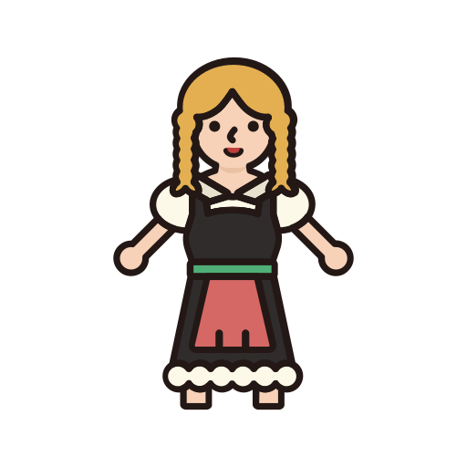 Female clothes Generic Outline Color icon