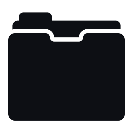 파일 관리 Generic Glyph icon