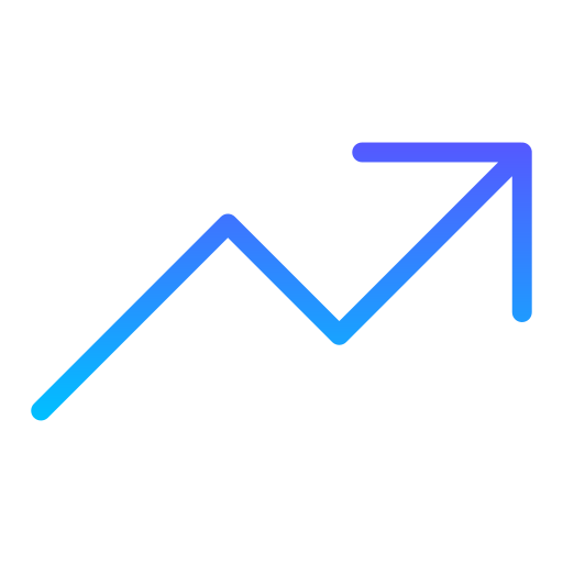 aumento Generic Gradient icona