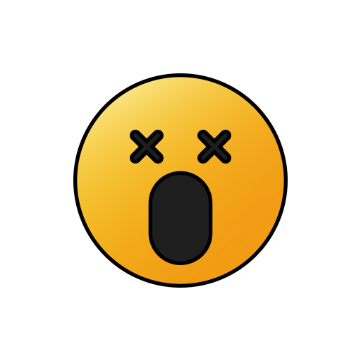 Dizzy Generic Thin Outline Color icon