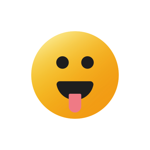 glimlach Generic Flat Gradient icoon