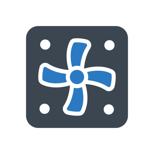 Ventilator Generic Blue icon