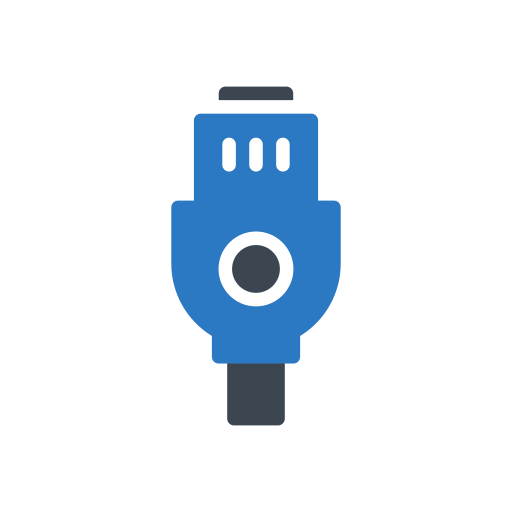 ポート Generic Blue icon