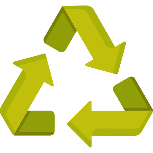 znak recyklingu Generic Flat ikona