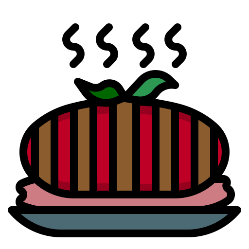 Pork Generic Outline Color icon