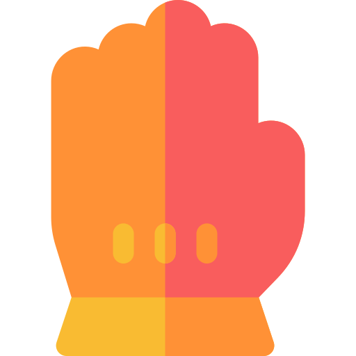 Glove Basic Rounded Flat icon