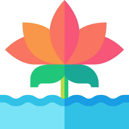 lotus Basic Straight Flat icon