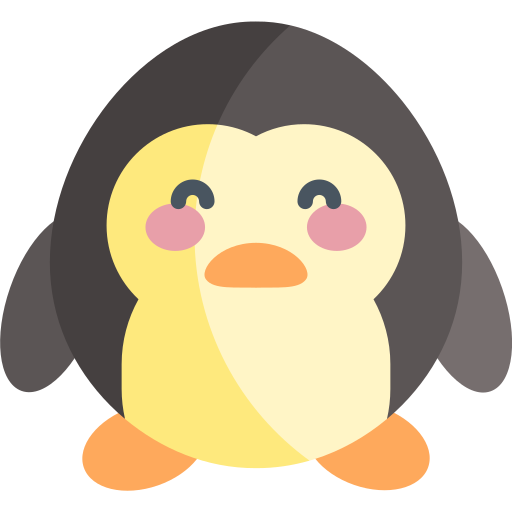 pinguin Kawaii Flat icon