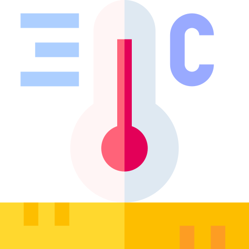 따뜻한 Basic Straight Flat icon