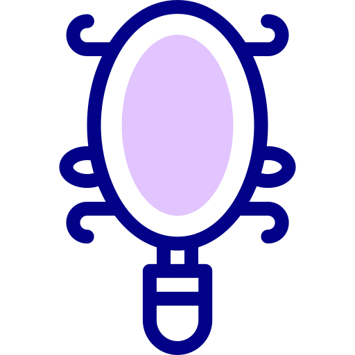 espelho Detailed Mixed Lineal color Ícone