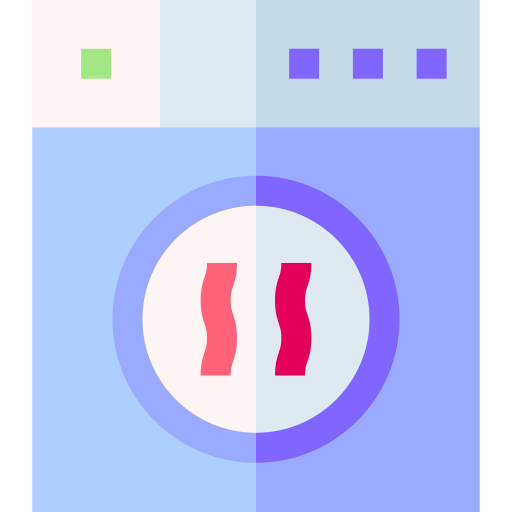 Drying machine Basic Straight Flat icon