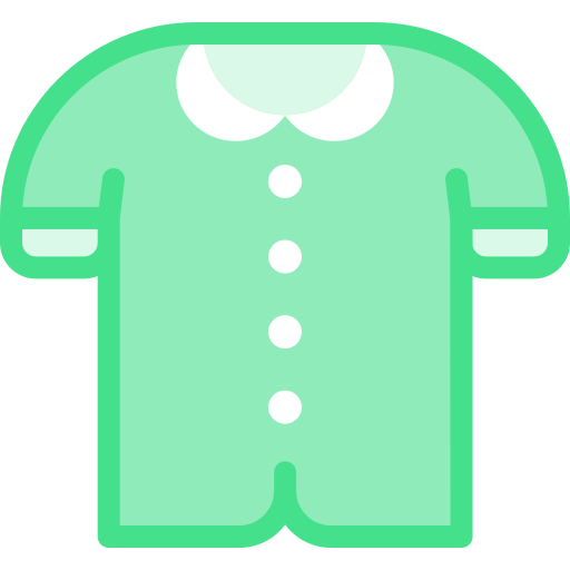 shirt Detailed color Lineal color icon