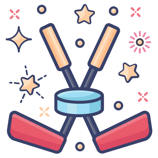 hockey sobre hielo Generic Outline Color icono