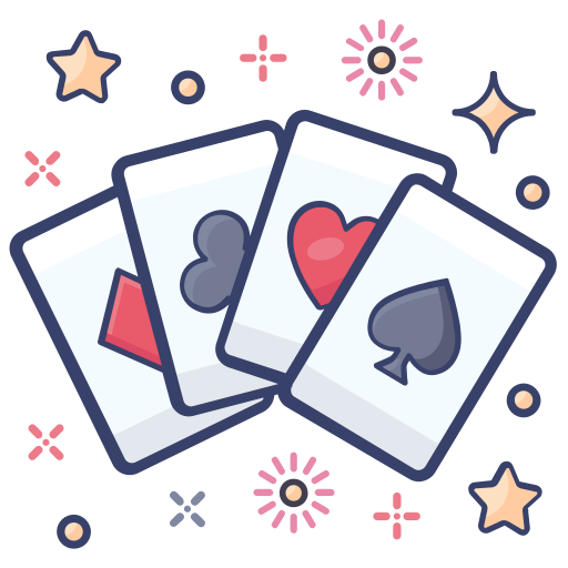 Покерные карты Generic Outline Color иконка