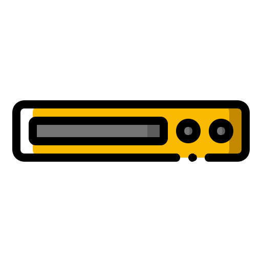Dvd player Generic Color Omission icon