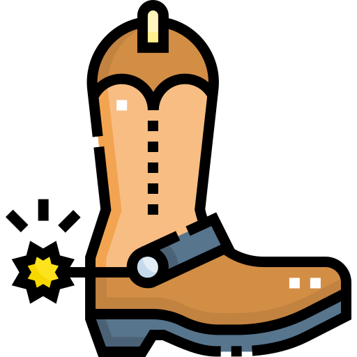 Boots Detailed Straight Lineal color icon