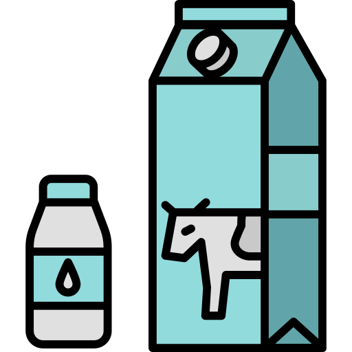Молоко Generic Outline Color иконка
