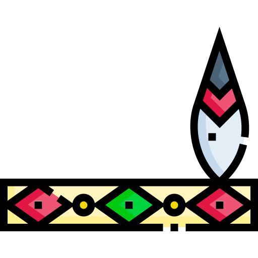 Бандана Detailed Straight Lineal color иконка