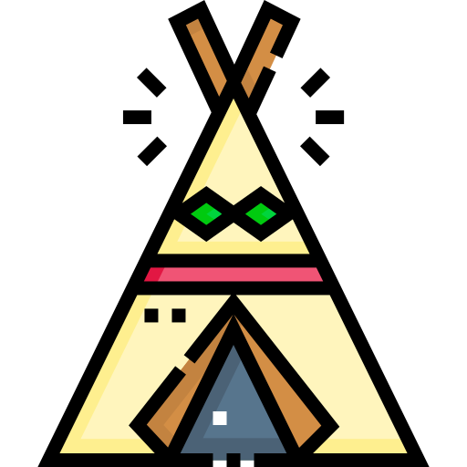 Tipi Detailed Straight Lineal color icon