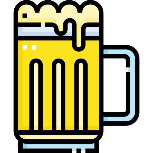 Beer mug Detailed Straight Lineal color icon