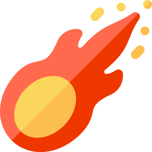 Meteor Basic Rounded Flat icon