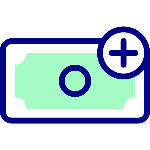 Income Detailed Mixed Lineal color icon