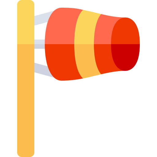 Wind socket Basic Rounded Flat icon