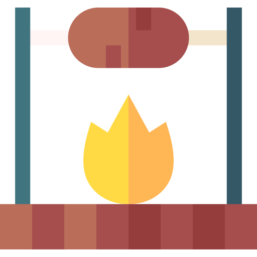 Campfire Basic Straight Flat icon