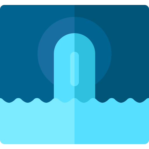 Sewer Basic Rounded Flat icon