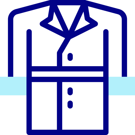abrigo Detailed Mixed Lineal color icono