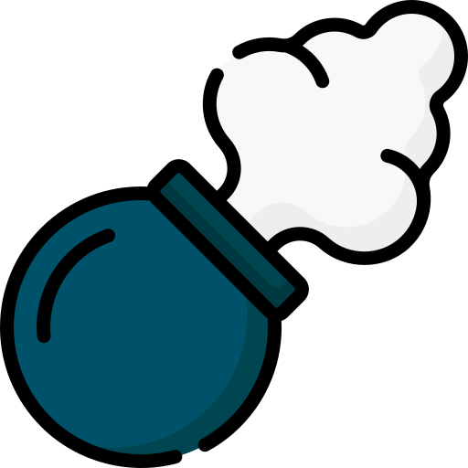 Дымовая бомба Special Lineal color иконка