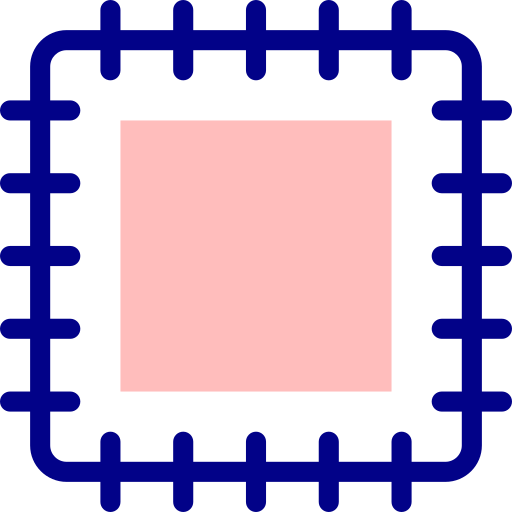 パッチワーク Detailed Mixed Lineal color icon