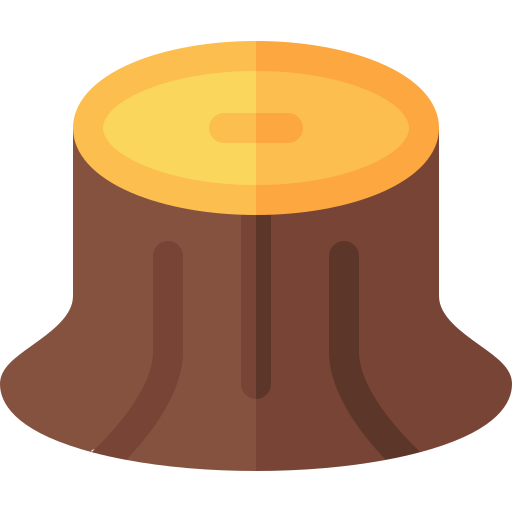 삼림 벌채 Basic Rounded Flat icon