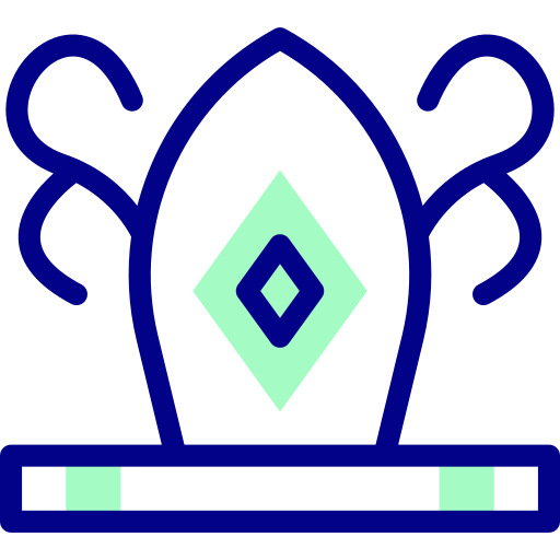 ティアラ Detailed Mixed Lineal color icon