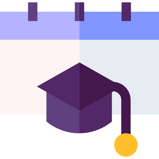 卒業 Basic Straight Flat icon