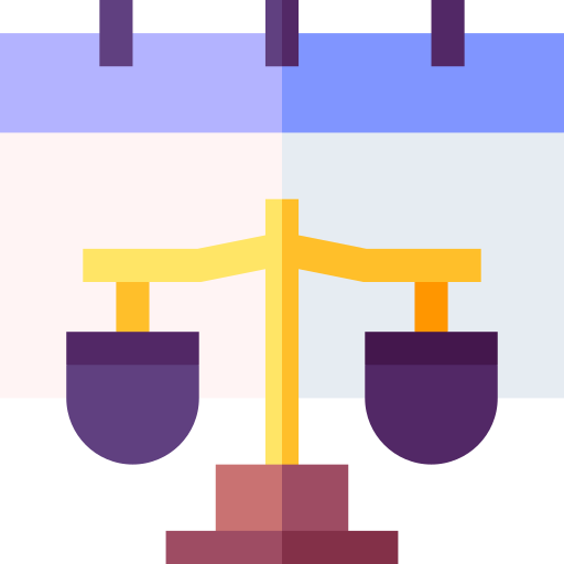裁判所 Basic Straight Flat icon