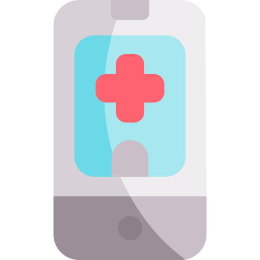 Medical assistance Kawaii Flat icon