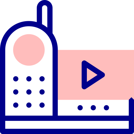 babyphone Detailed Mixed Lineal color icon