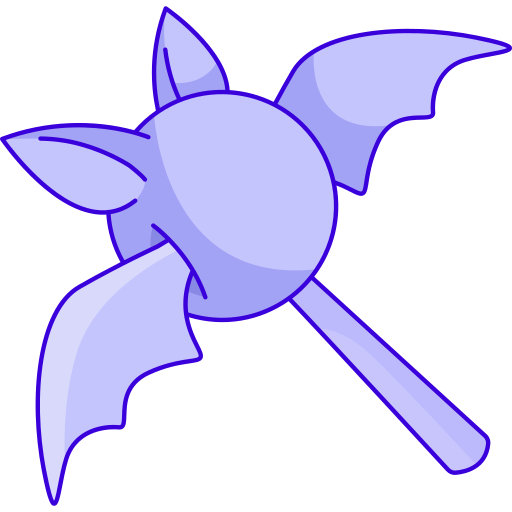 Bat Generic Outline Color icon