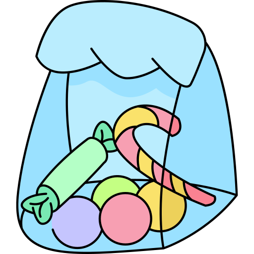 Candy bag Generic Thin Outline Color icon