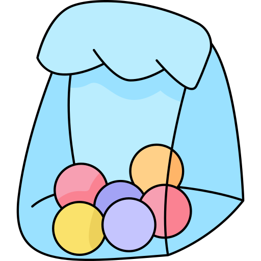 bolsa de dulces Generic Thin Outline Color icono