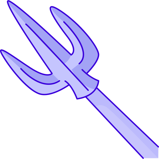 Trident Generic Outline Color icon