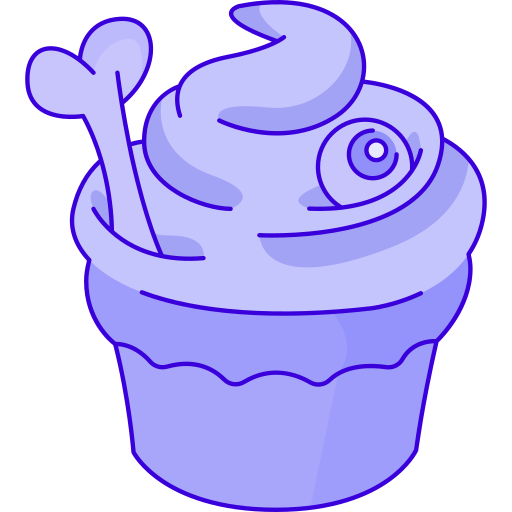 Cupcake Generic Outline Color icon