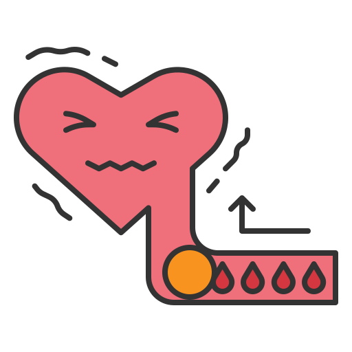 心臓病 Generic Outline Color icon
